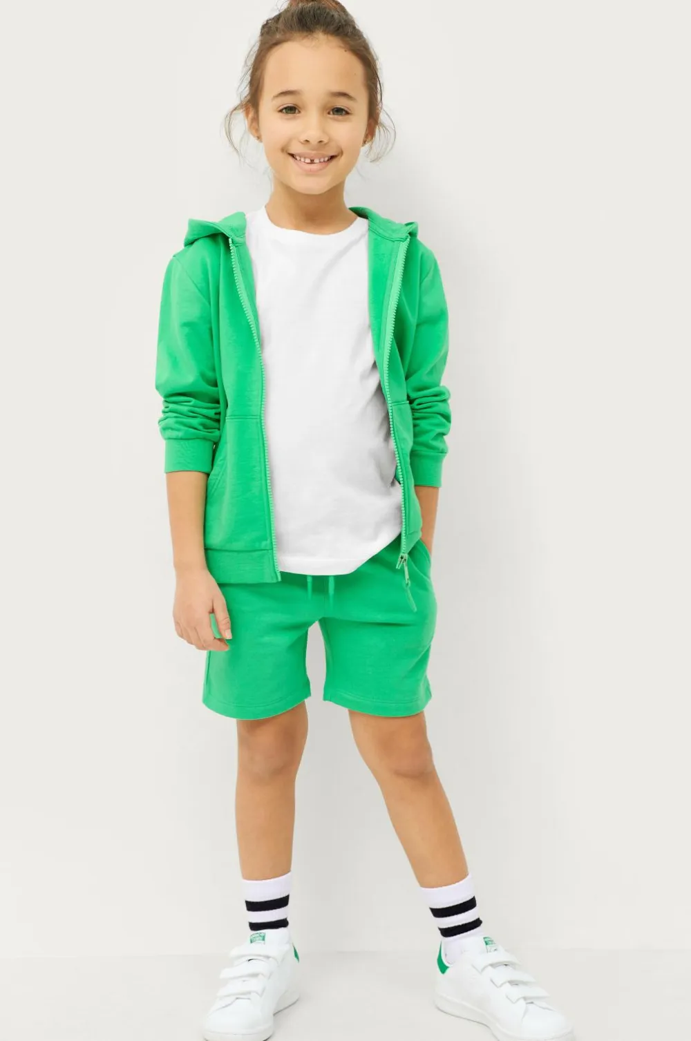 Ellos Collection Shorts Basic Sweatshorts Grøn Sale