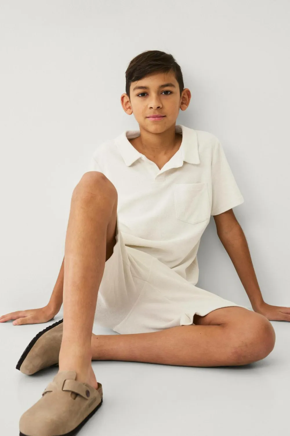 Ellos Shorts>Collection Shorts Jason i frotté Beige