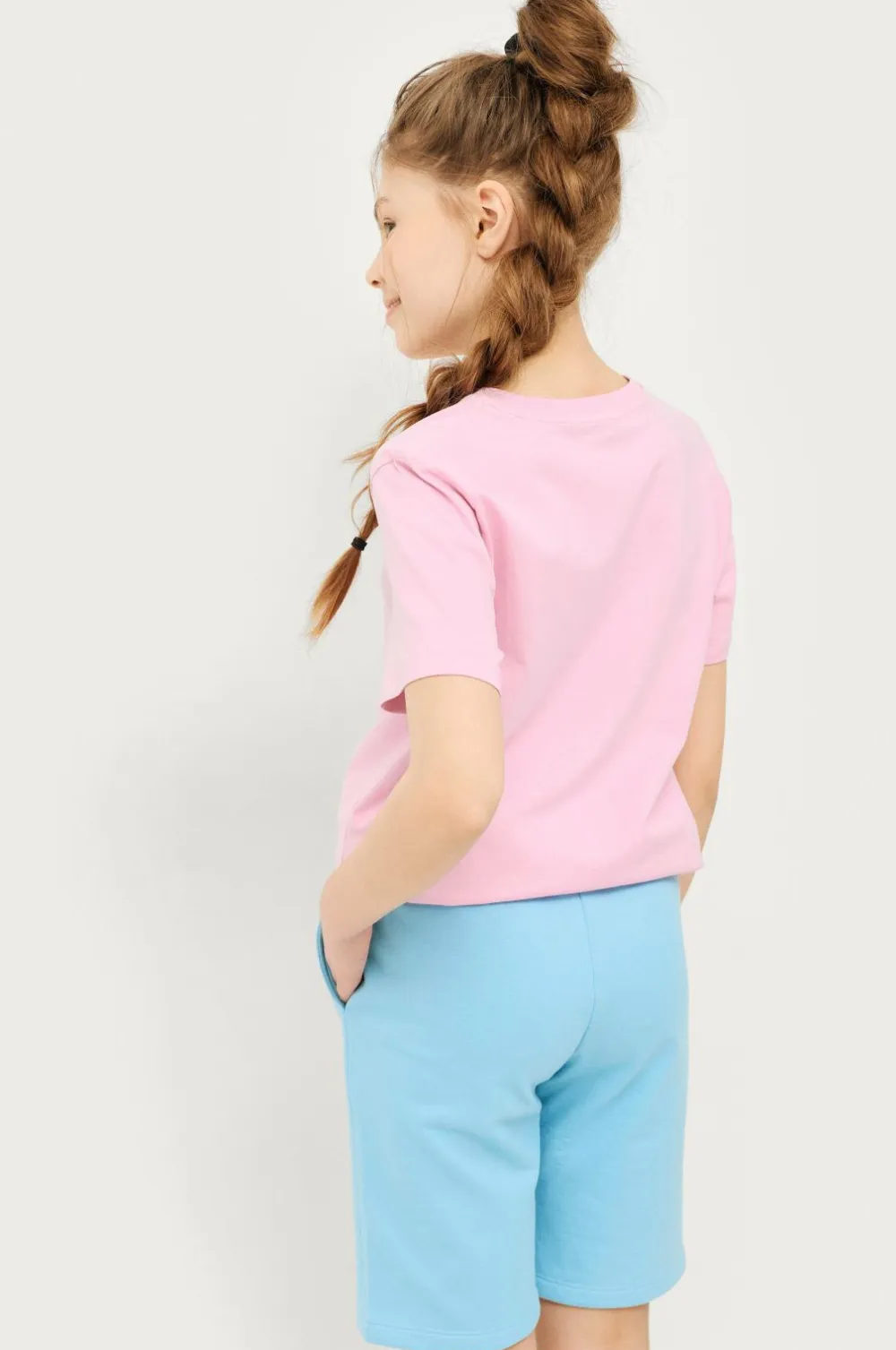 Ellos Collection Shorts Basic Sweatshorts Blå Hot