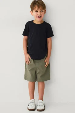 Ellos Shorts>Collection Shorts i bomuldstwill Grøn