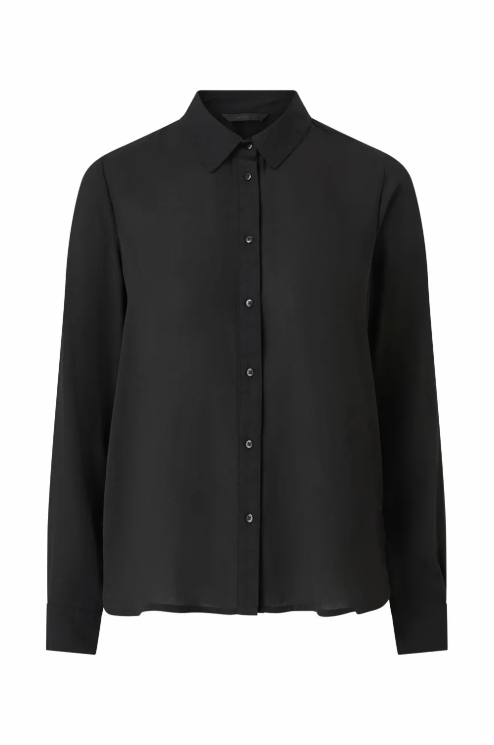 Ellos Skjorter & Bluser>Collection Skjorte i crepe sort
