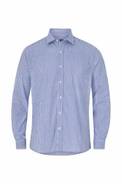 Ellos Collection Skjorte Yale Easy Care Blåstribet