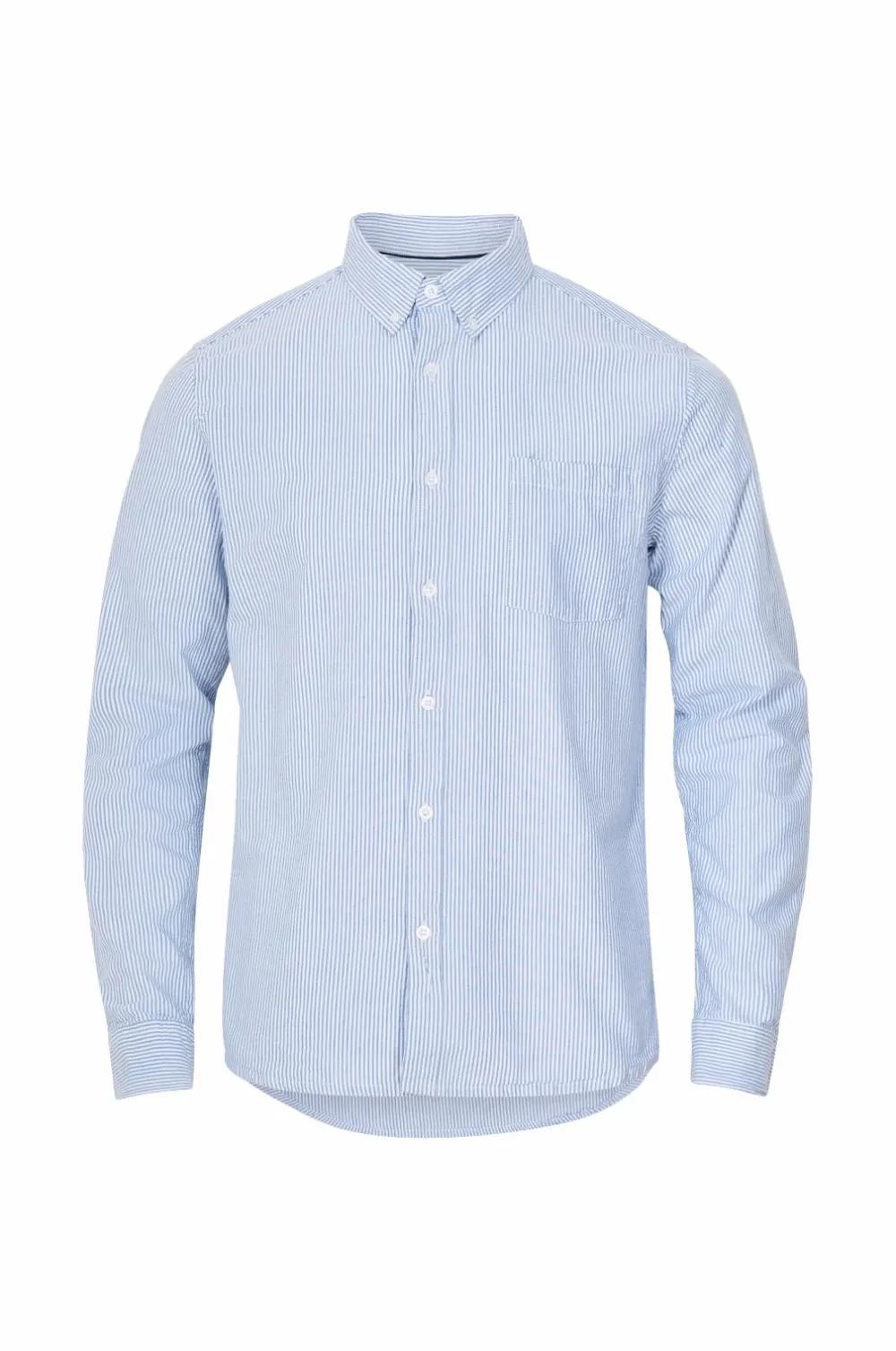 Ellos Skjorter>Collection Skjorte Jake Oxford Blåstribet