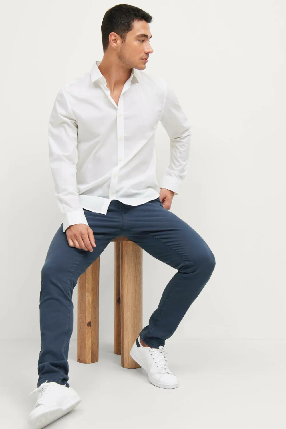 Ellos Collection Skjorte Yale Easy Iron Hvid New