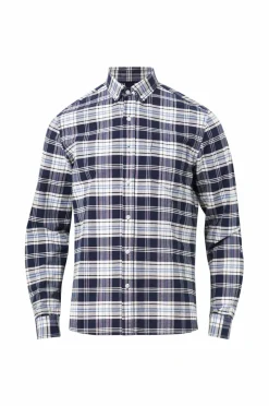 Ellos Collection Skjorte Jake Oxford Blåternet Hot