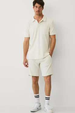Ellos Collection Skjorte i frotté Beige New
