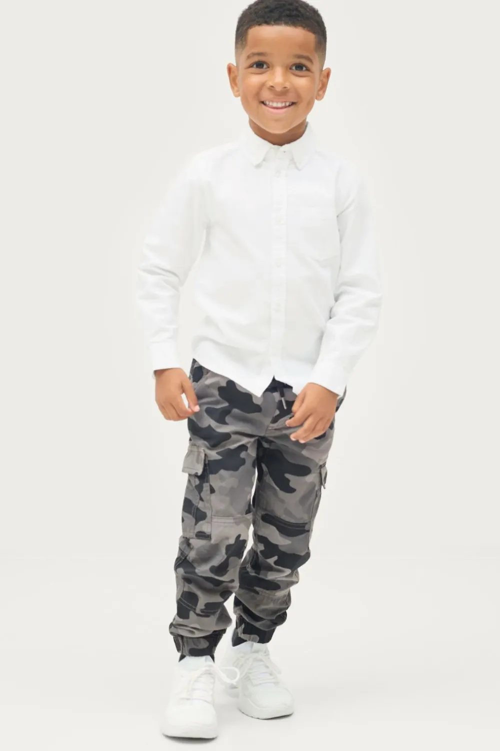 Ellos Collection Skjorte David i oxford Hvid Online