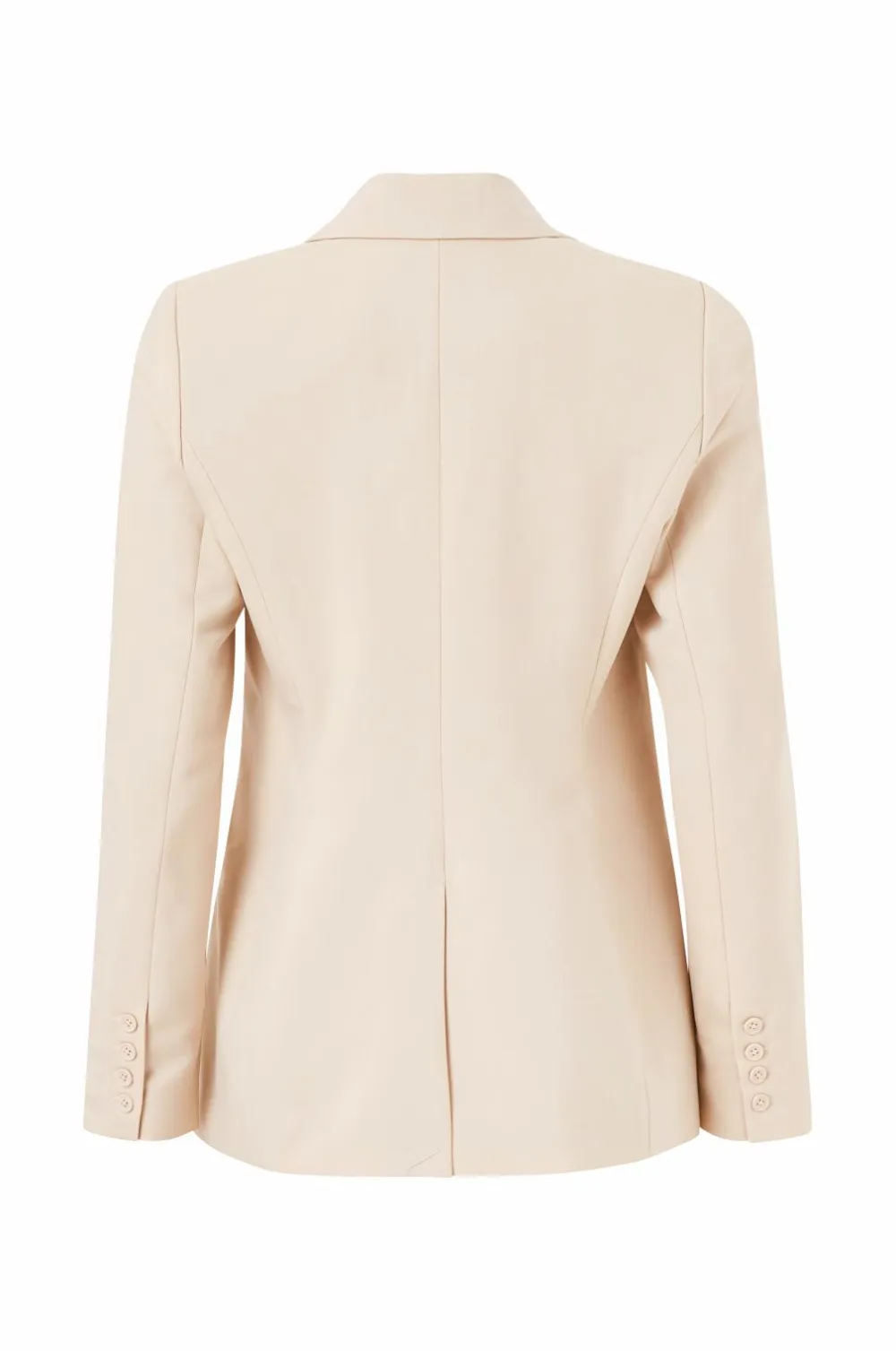 Ellos Blazere & Veste>Collection Smal pasform habitjakke Beige
