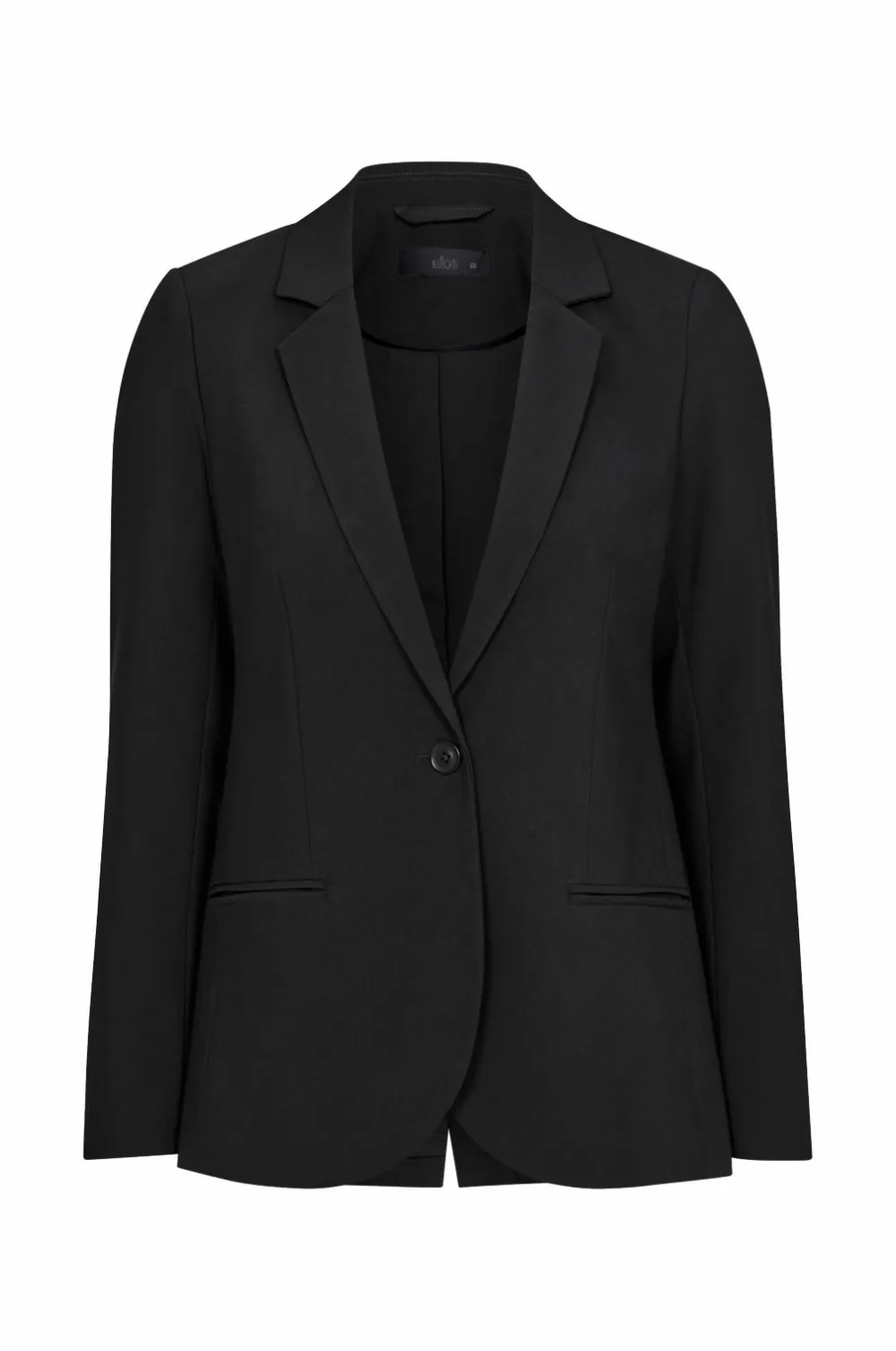 Ellos Blazere & Veste>Collection Smal pasform habitjakke Sort