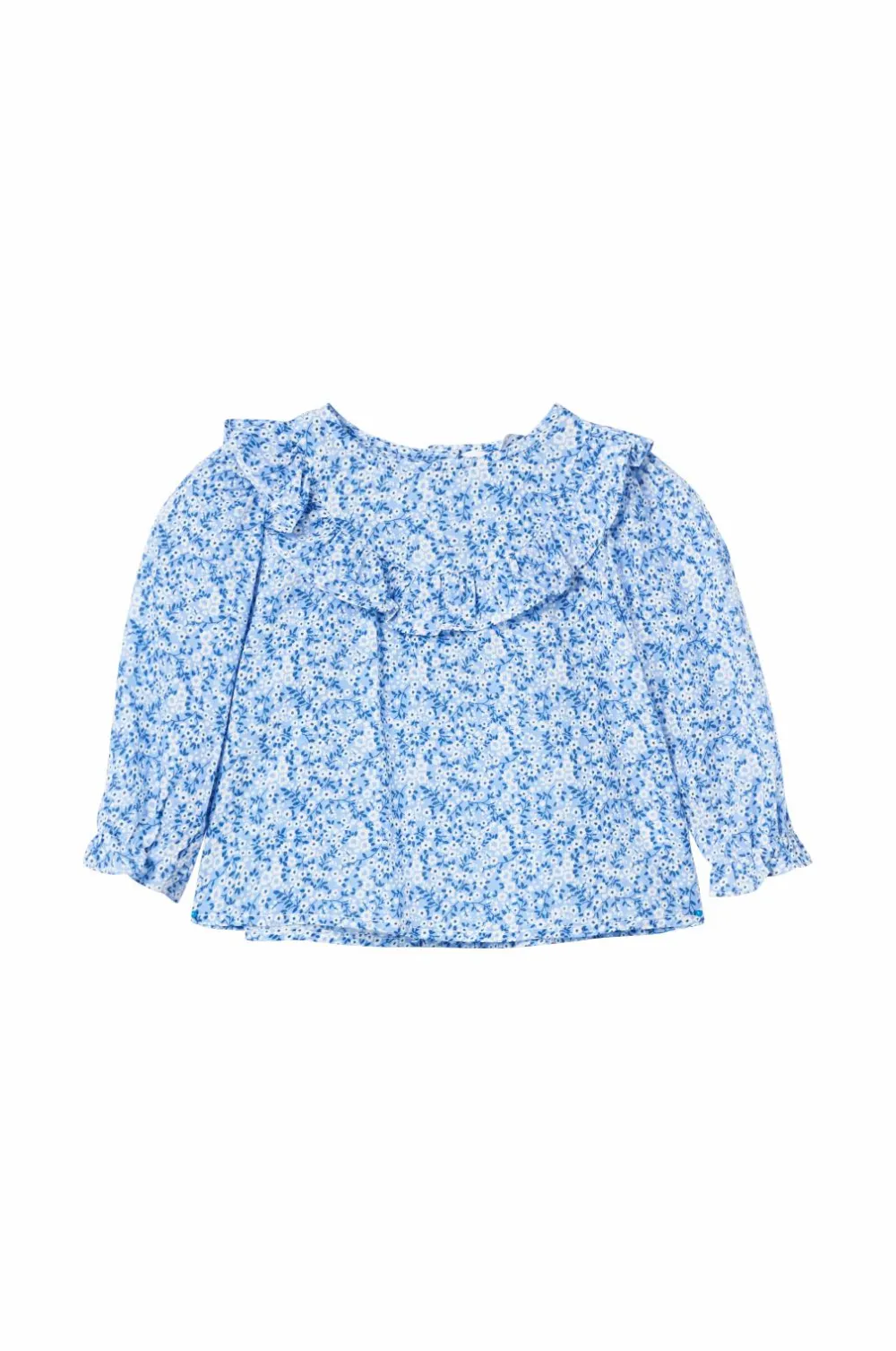 Ellos Toppe & T-Shirts|Bukser, Jeans & Leggings>Collection Sæt Rut Baby Blåblomstret + hvid