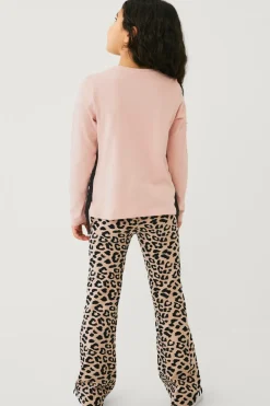 Ellos Collection Sæt Andrea Rosa med print foran + mønstret legginglegging Best