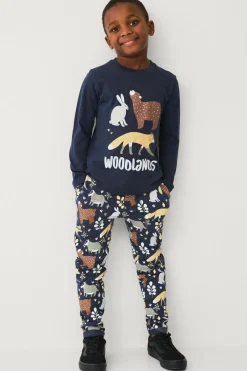 Ellos Sæt Til Børn|Bukser & Leggings>Collection Sæt Jack Mørkeblå