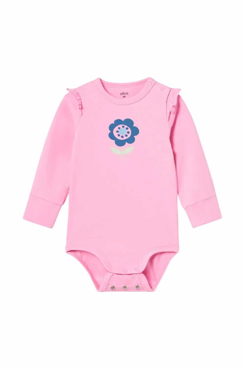 Ellos Bodies>Collection Sæt Poppy Blå blomster