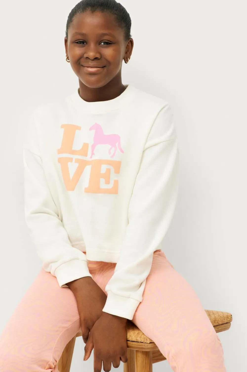 Ellos Sæt Til Børn>Collection Sæt Dahlia Offwhite/abrikos/pink