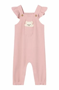 Ellos Collection Sæt med body og bukser Lyserød Outlet