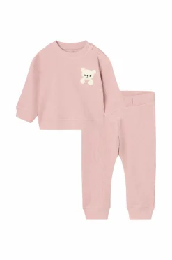 Ellos Bukser, Jeans & Leggings|Trøjer>Collection Sæt med sweatshirt og sweatpants Lyserød