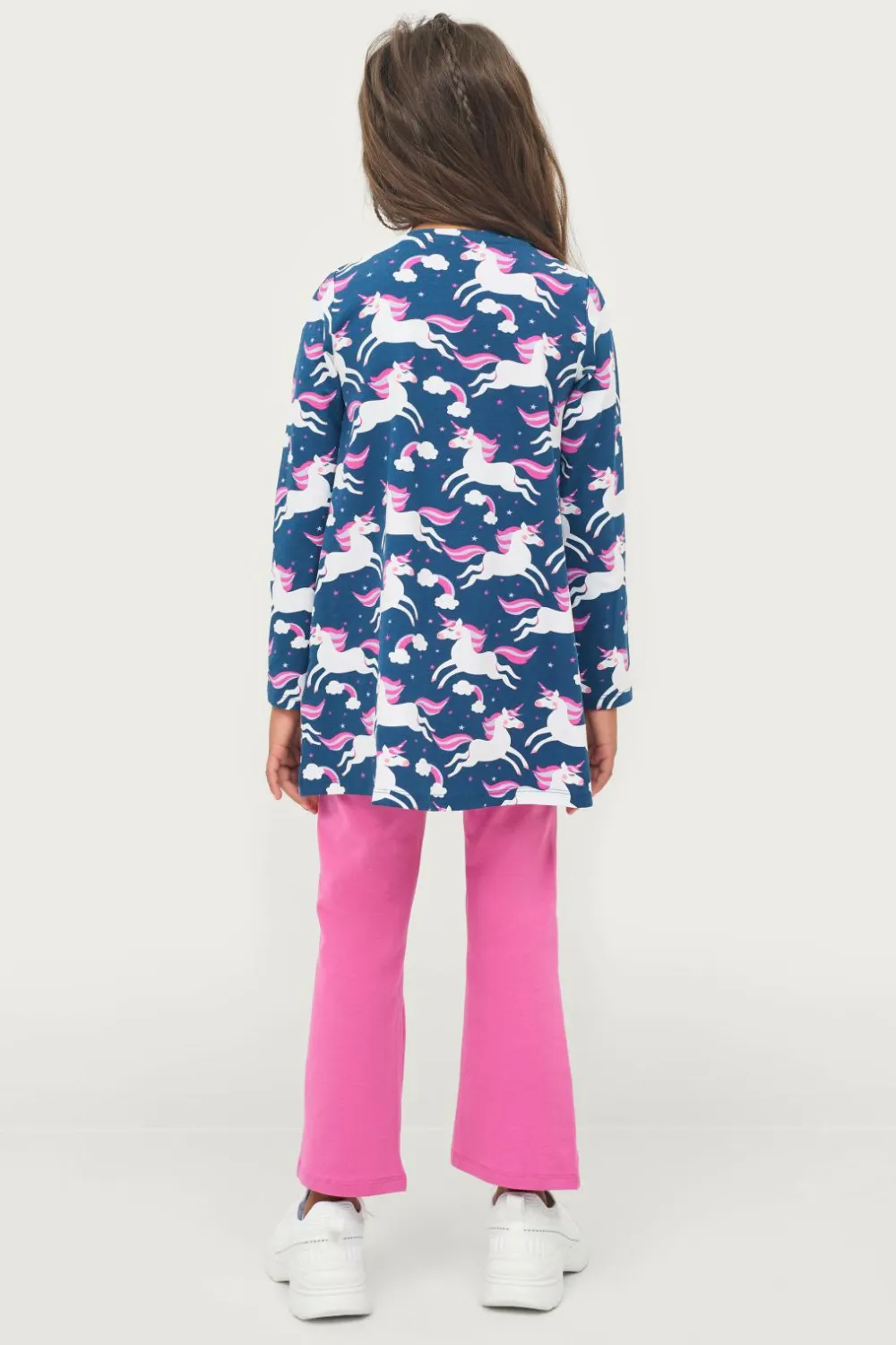 Ellos Sæt Til Børn>Collection Sæt Andrea Blå unicornmønster