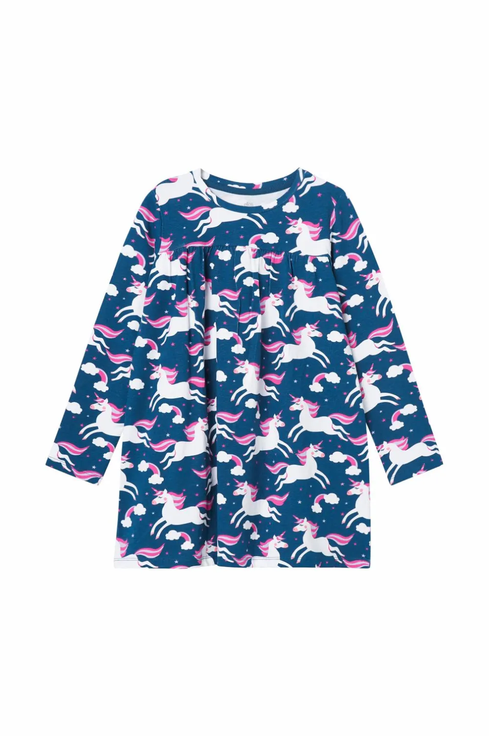 Ellos Sæt Til Børn>Collection Sæt Andrea Blå unicornmønster
