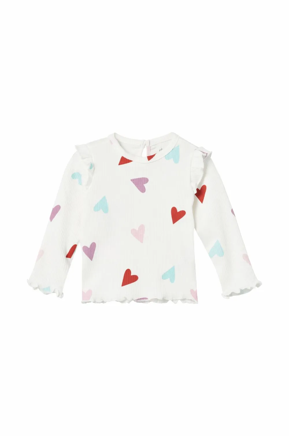 Ellos Toppe & T-Shirts|Bukser, Jeans & Leggings>Collection Sæt Sofie Hvidt hjerte mønster