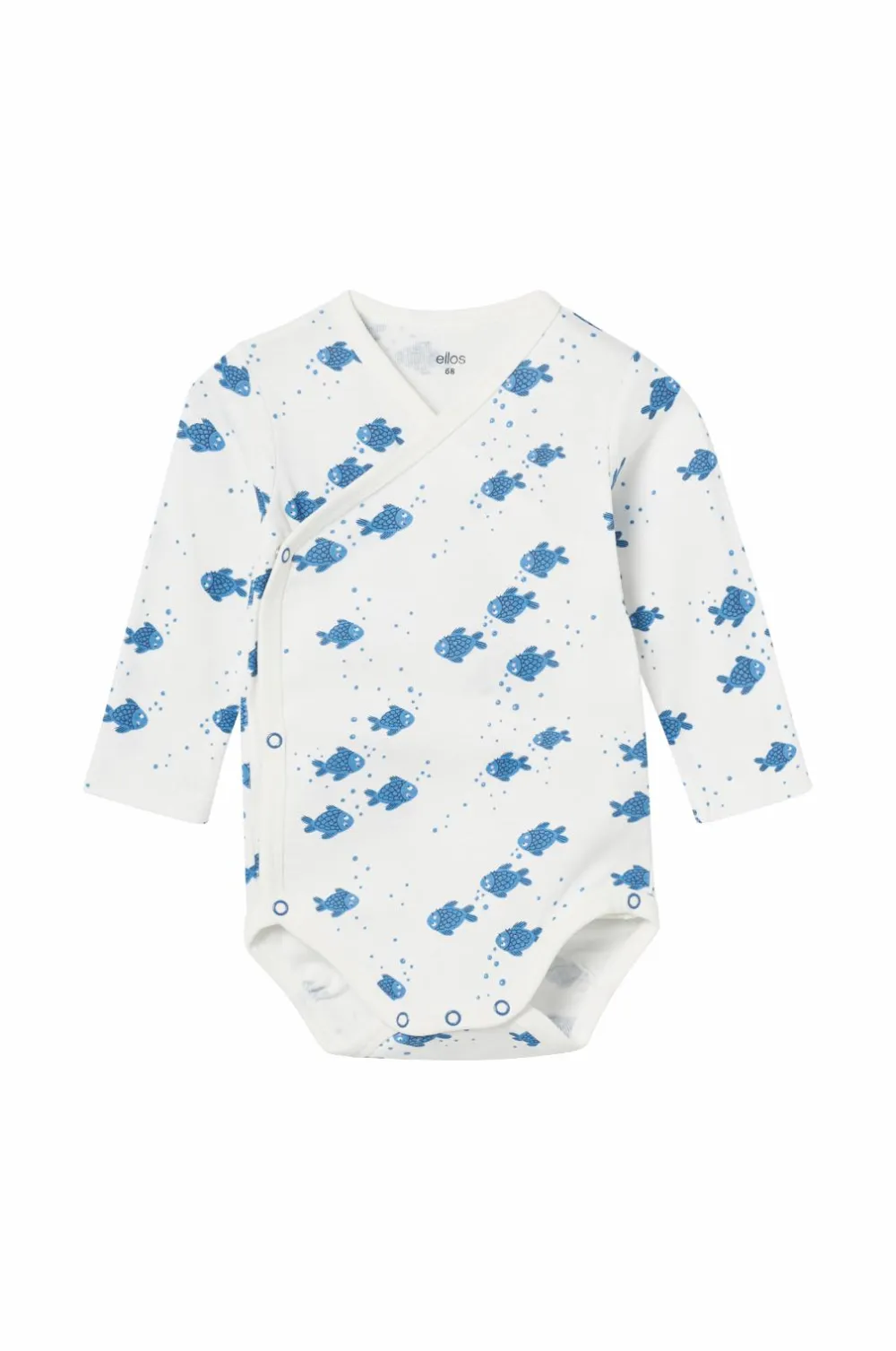 Ellos Nattøj & Homewear|Bodies>Collection Startsæt Baby Sage 5 dele Hvid blå fisk