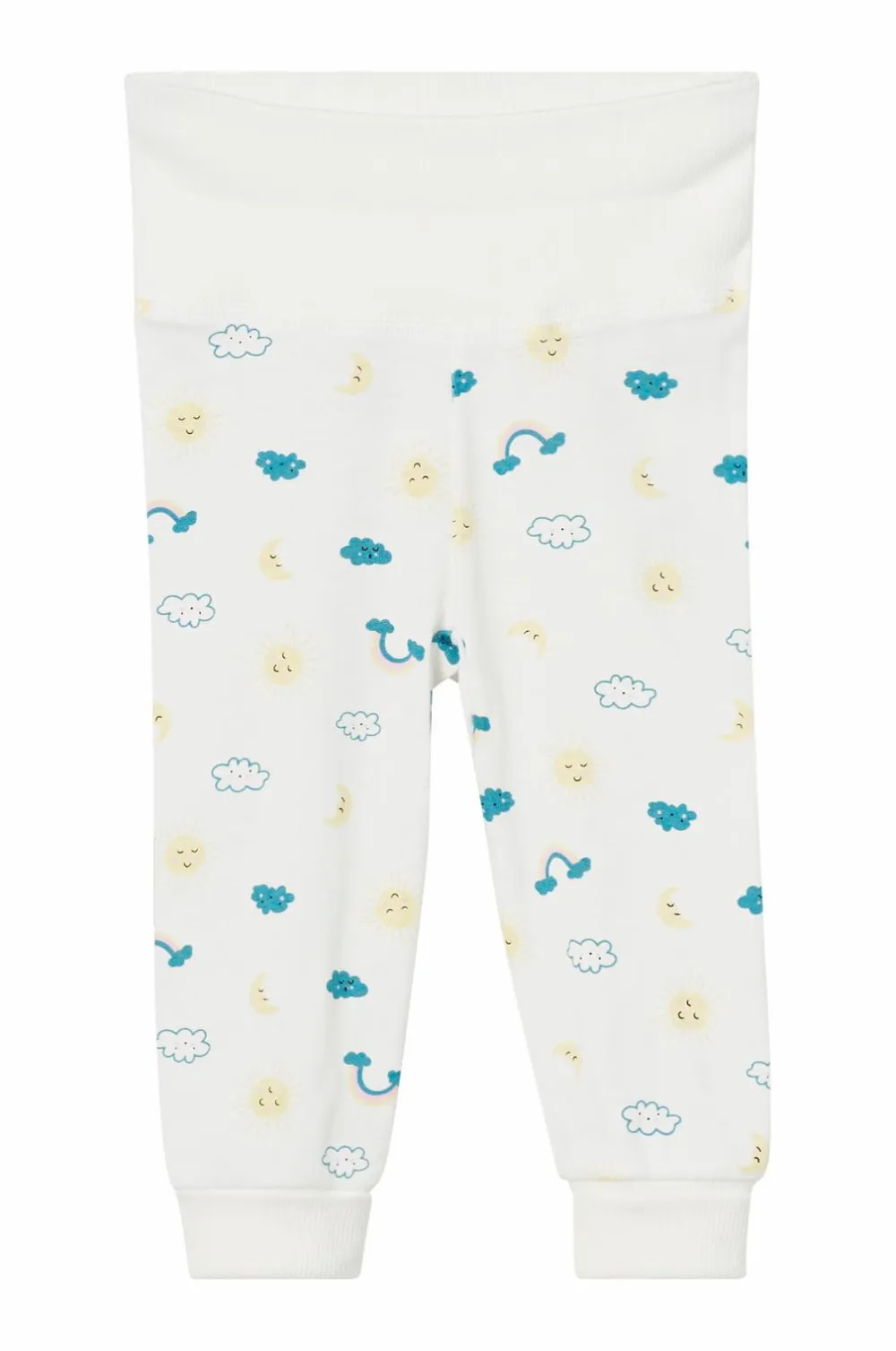 Ellos Collection Startsæt Baby Sage 5 dele Hvid sol og skyer Hot