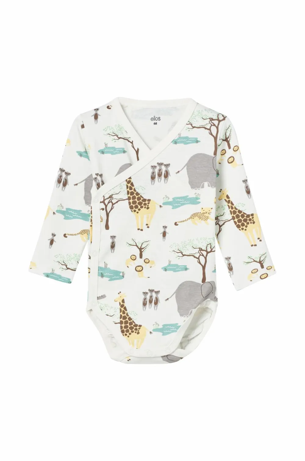 Ellos Collection Startsæt Baby Sunny 5 dele Hvidt savannedyr Discount