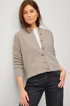 Ellos Collection Strikket cardigan Beige