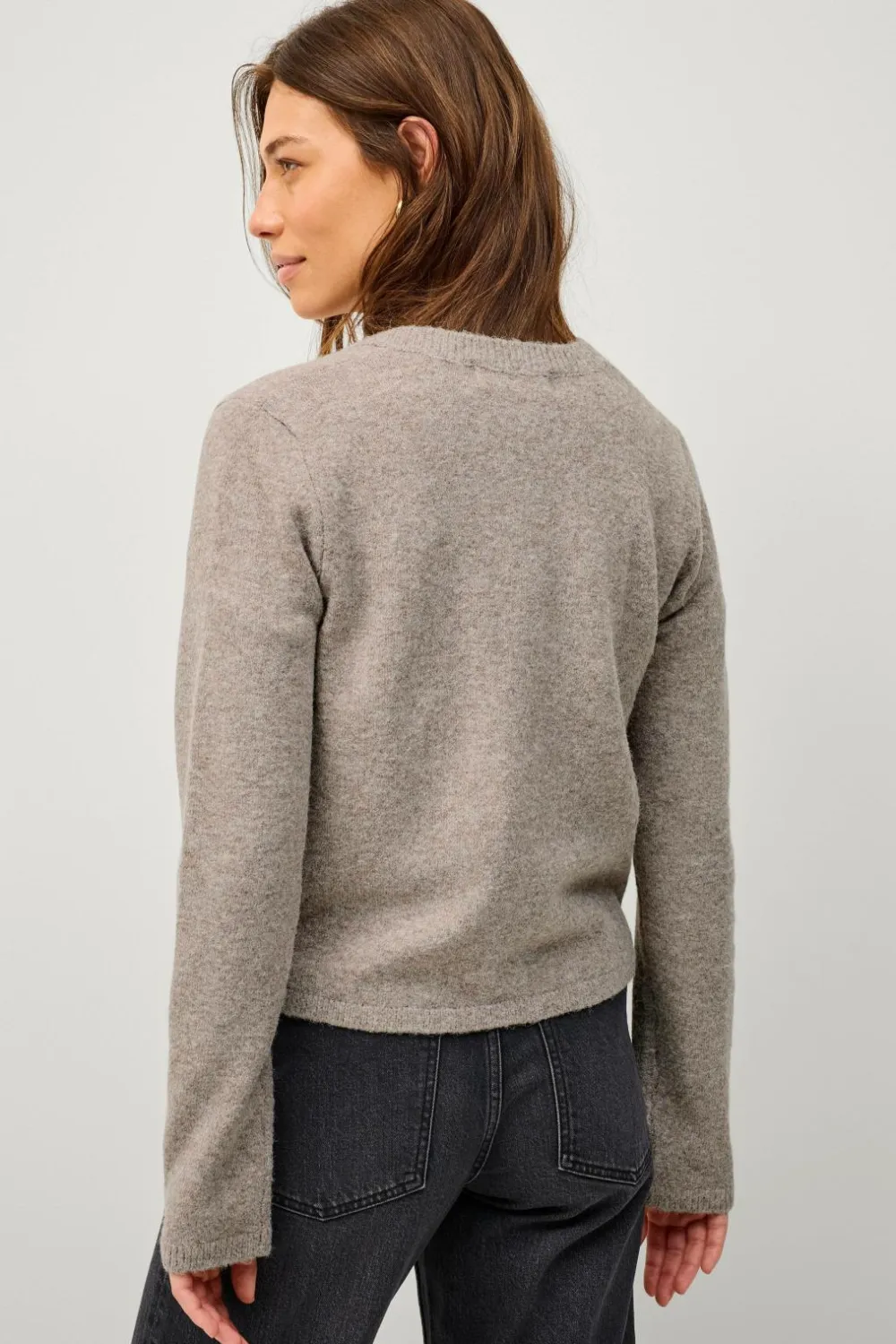 Ellos Collection Strikket cardigan Beige