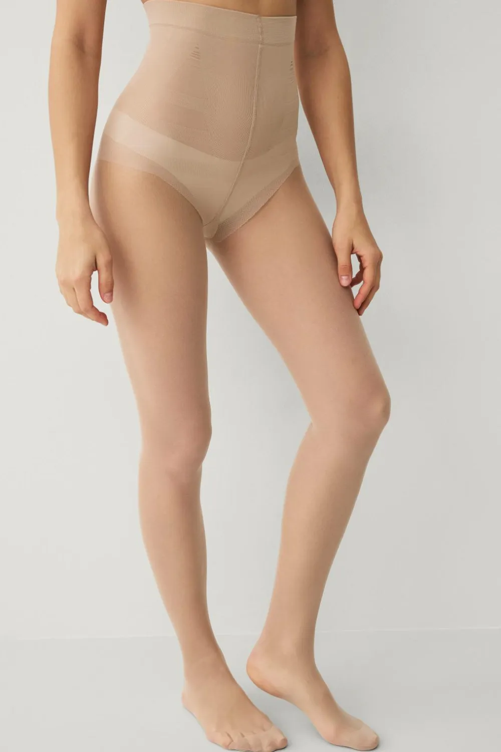 Ellos Shaping|Strømpebukser>Collection Strømpebukser Hold In 20 DEN Medium Support Semishiny Beige