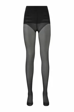Ellos Collection Strømpebukser Hold in 40 DEN Medium Support Semishiny Sort New