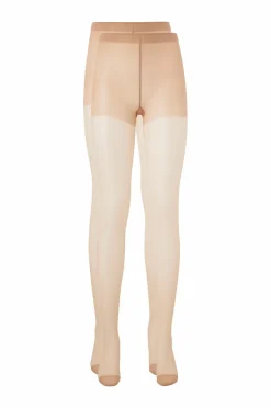 Ellos Collection Strømpebukser 20 Denier Shiny 2-pak Beige Best