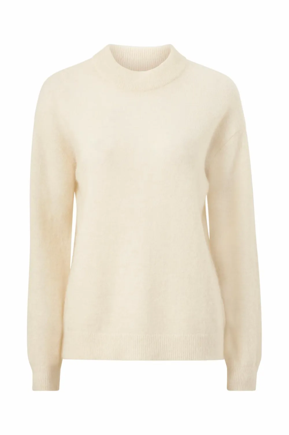 Ellos Trøjer & Cardigans>Collection Strikket trøje af høj kvalitet Hvid