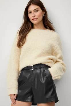 Ellos Collection Strikket Pullover Cremehvid Sale