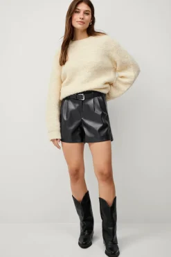 Ellos Collection Strikket Pullover Cremehvid Sale