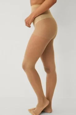 Ellos Collection Strømpebukser 5-pak 20 den - let støtte beige Best