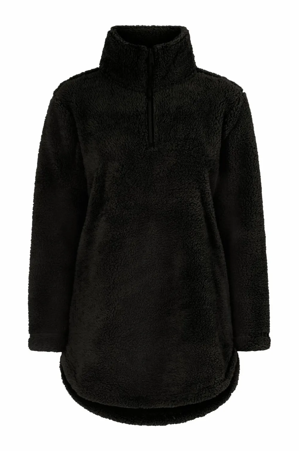 Ellos Loungewear & Homewear|Sweatshirts & Hoodies>Collection Sweatshirt i fleece Sort