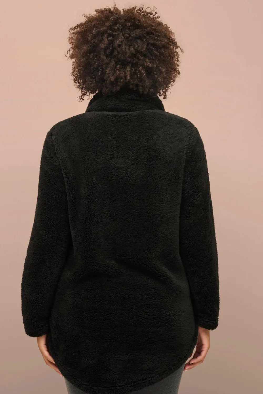Ellos Loungewear & Homewear|Sweatshirts & Hoodies>Collection Sweatshirt i fleece Sort