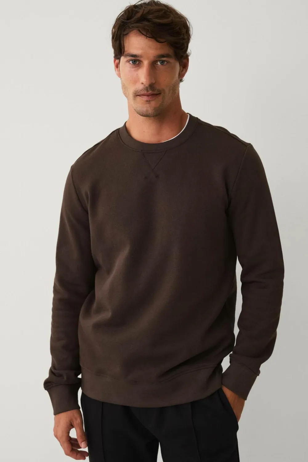 Ellos Collection Sweatshirt Mørkebrun Hot