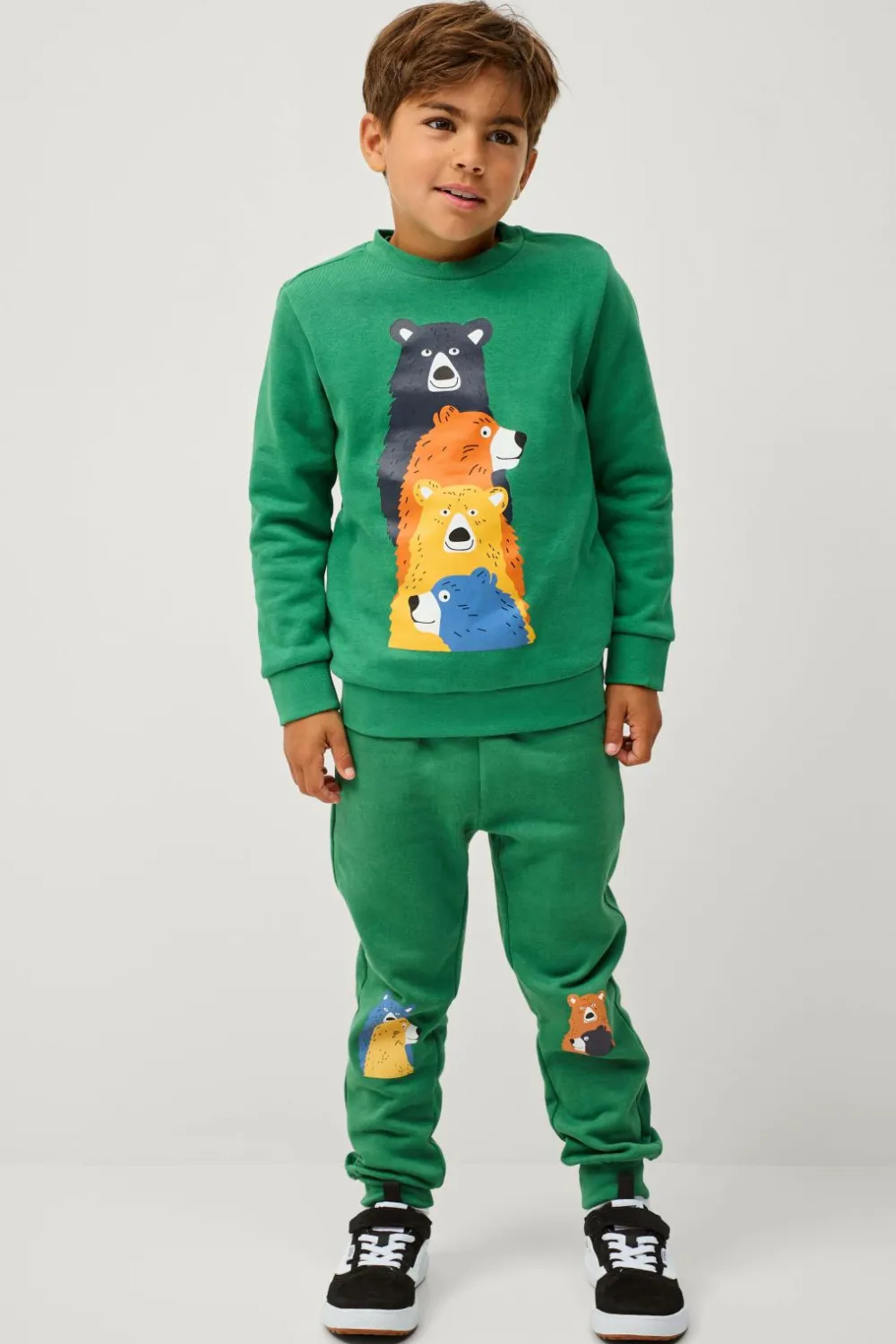 Ellos Collection Sweatshirt Ludwig Grøn Clearance