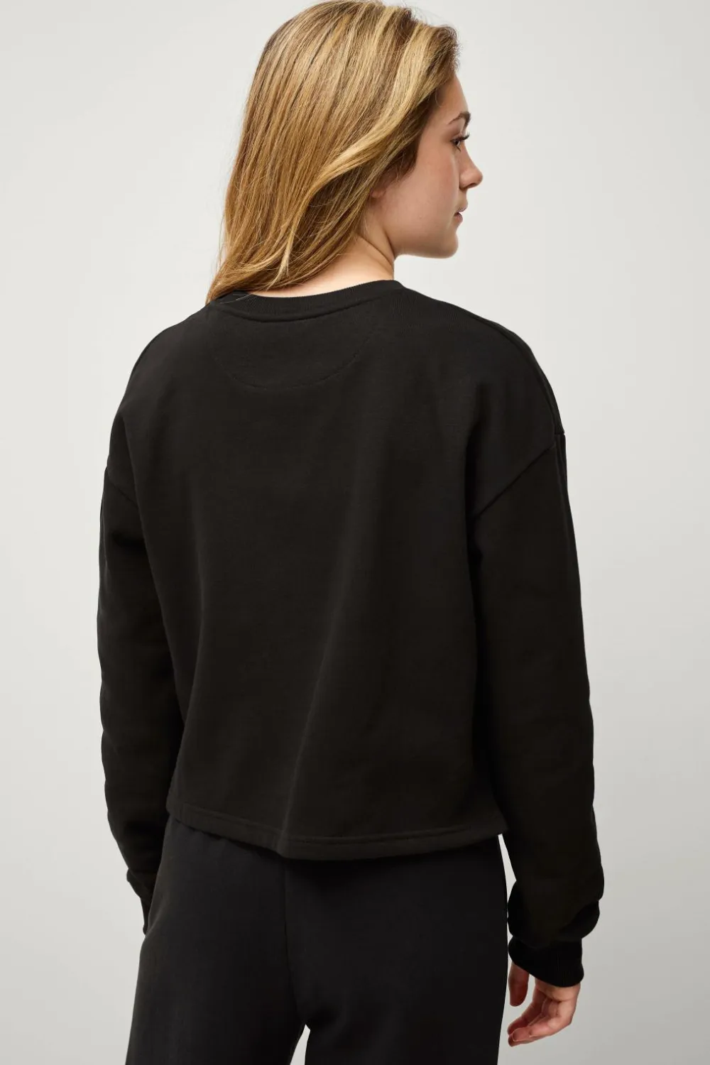 Ellos Sweatshirts & Hoodies>Collection Sweatshirt Ines B Girl Sort