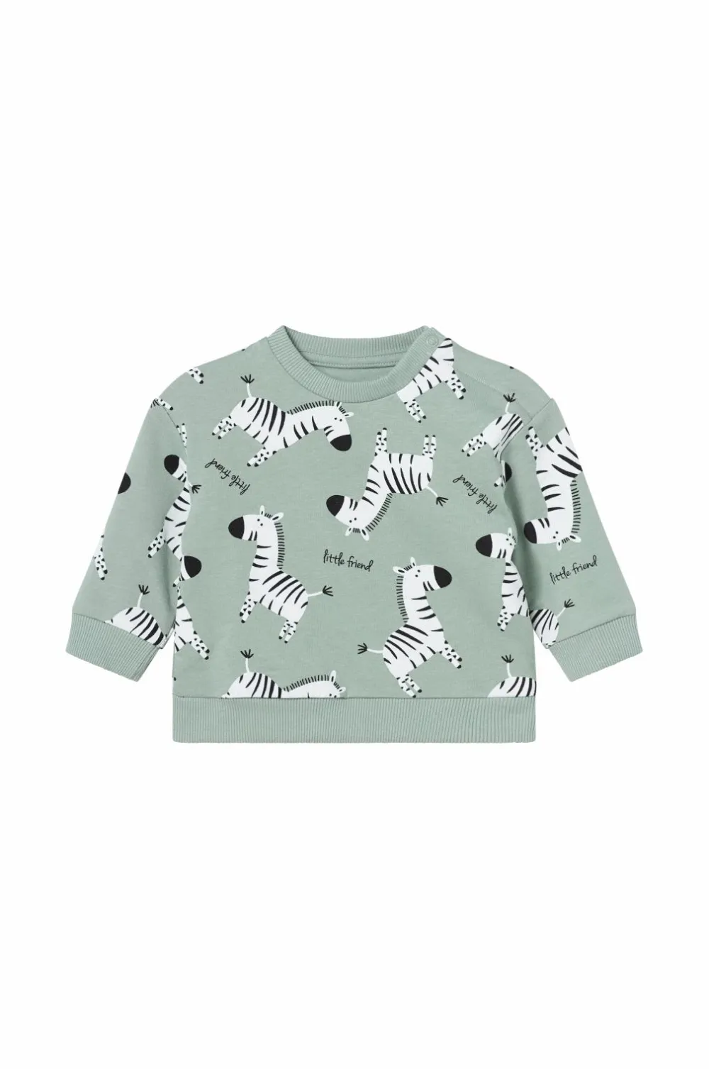 Ellos Trøjer>Collection Sweatshirt + sweatbukser Set Leon Grønmønstret