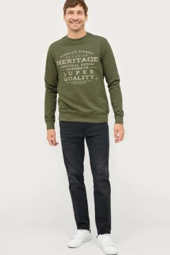 Ellos Sweatshirts & Hoodies>Collection Sweatshirt Hank Grøn