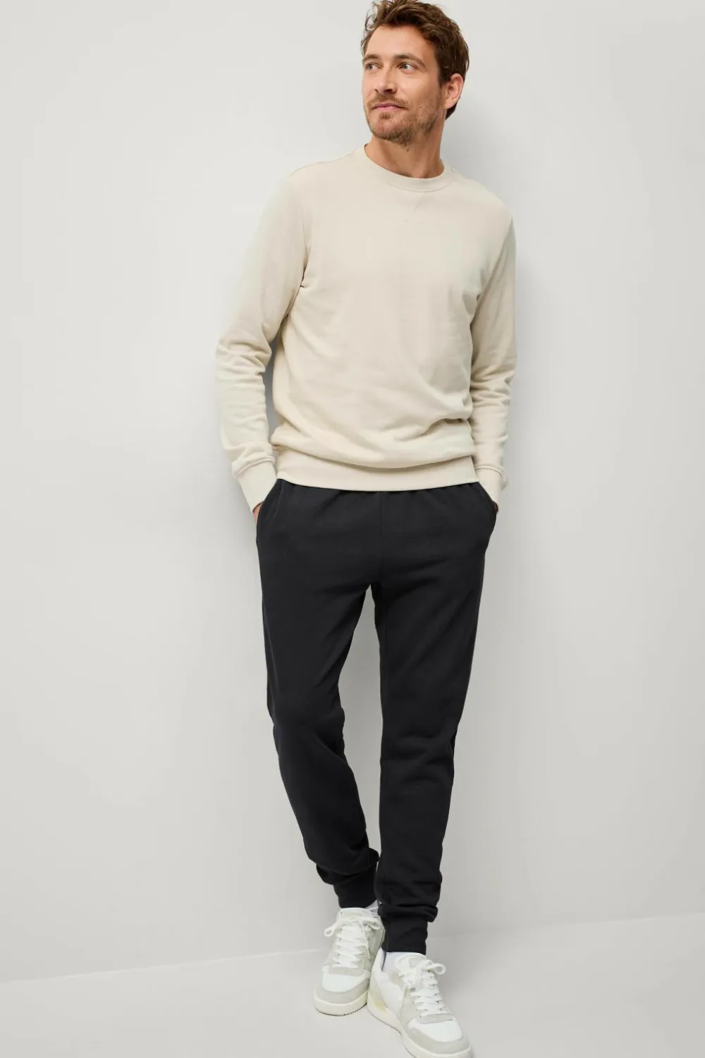 Ellos Basistøj|Nattøj & Homewear>Collection Sweatbukser Ridge Black mdf/metal
