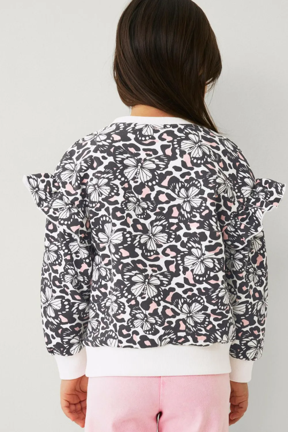 Ellos Sweatshirts & Hoodies>Collection sweatshirt Beigemønstret