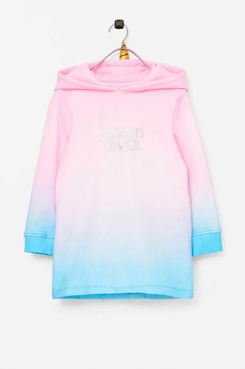Ellos Collection Sweatkjole Unicorn Turkis pink mønstret Sale