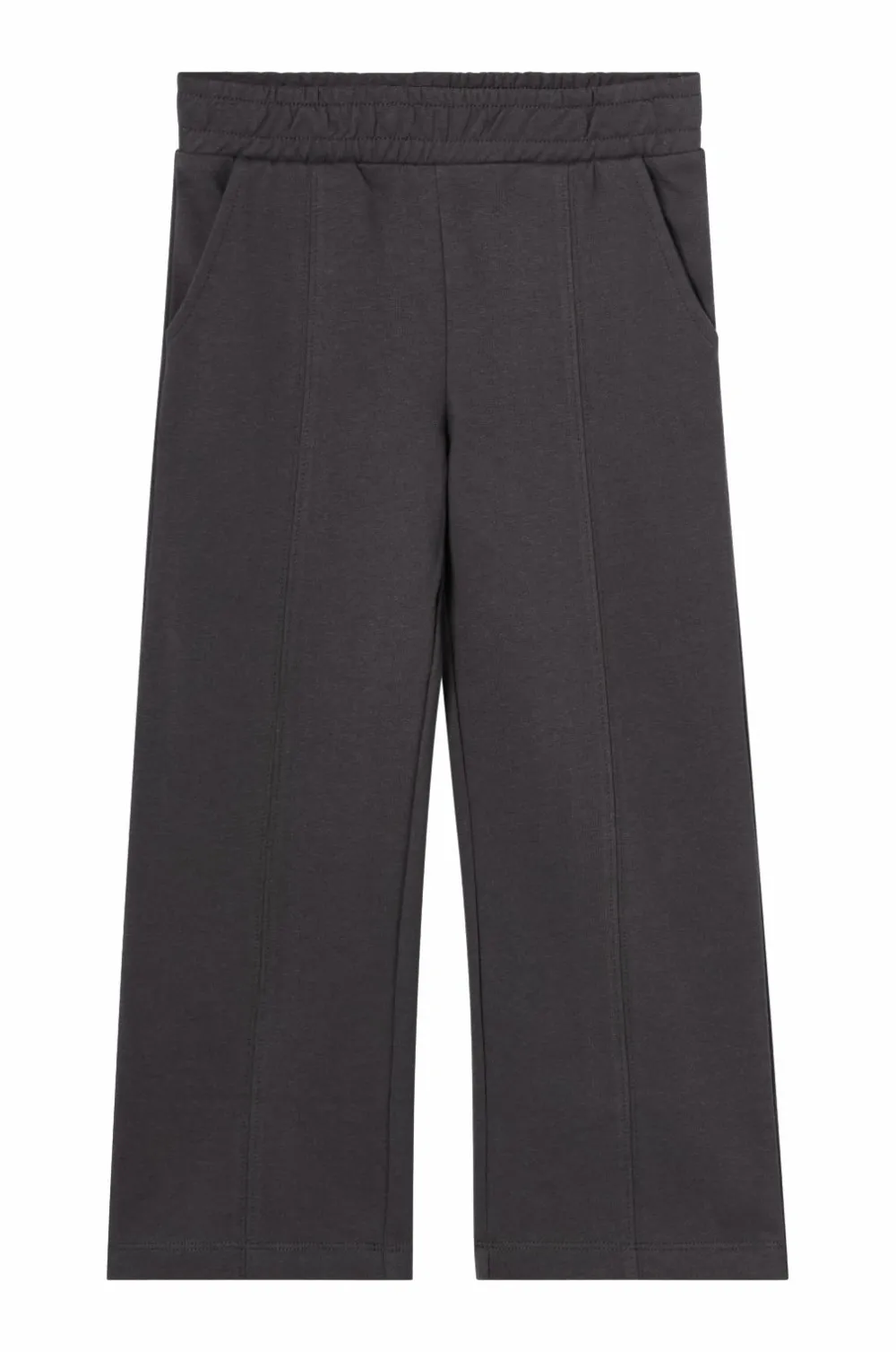 Ellos Collection Sweatpants med brede ben mørkegrå Best