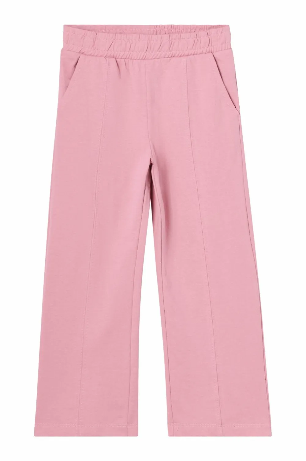 Ellos Bukser & Leggings>Collection Sweatpants med brede ben rosa