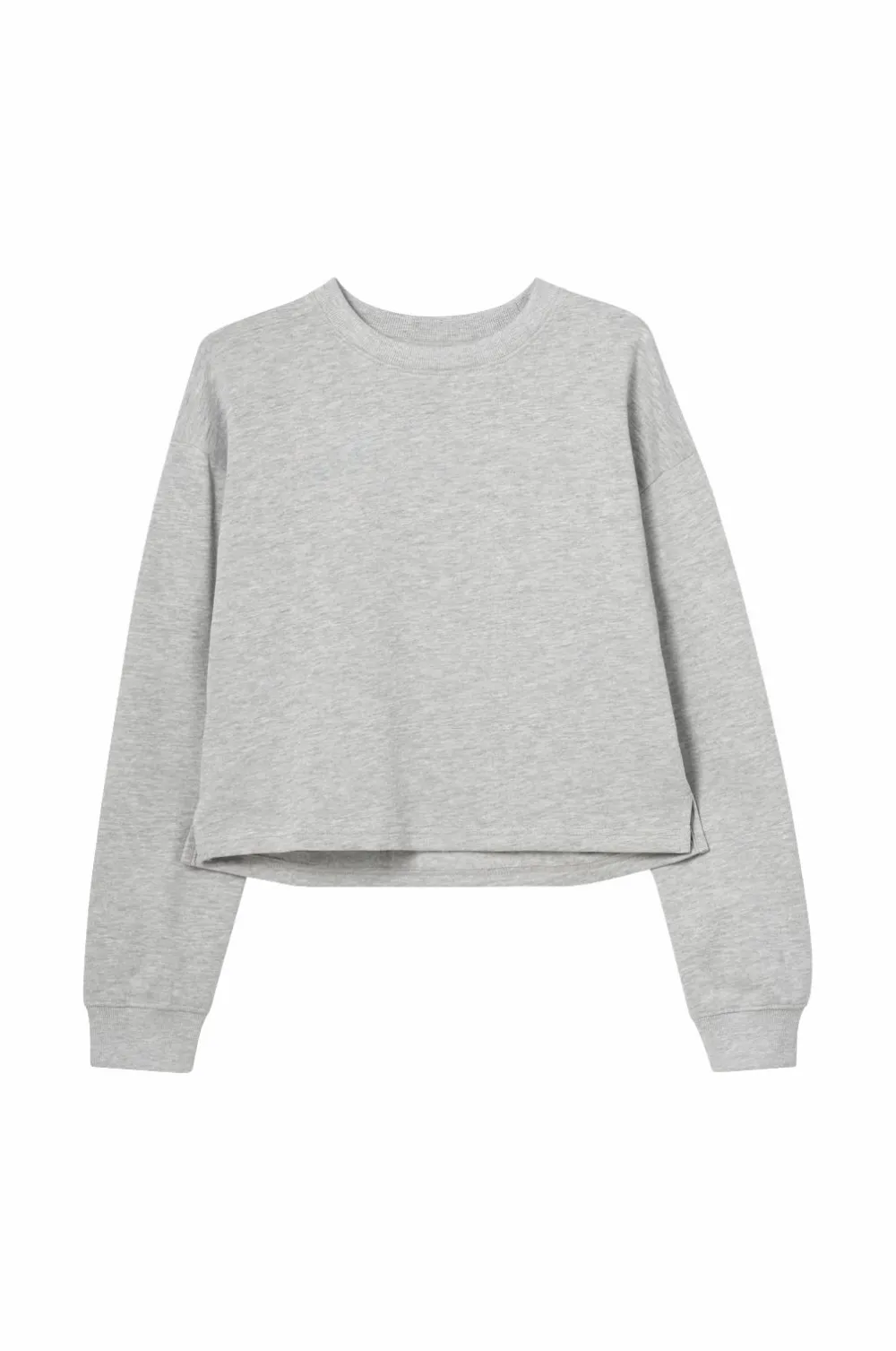 Ellos Sweatshirts & Hoodies>Collection Sweatshirt Ines B Girl Gråmeleret