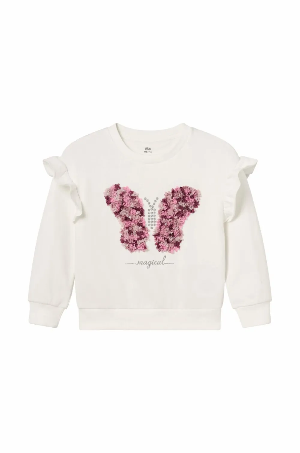 Ellos Collection sweatshirt Offwhite Online