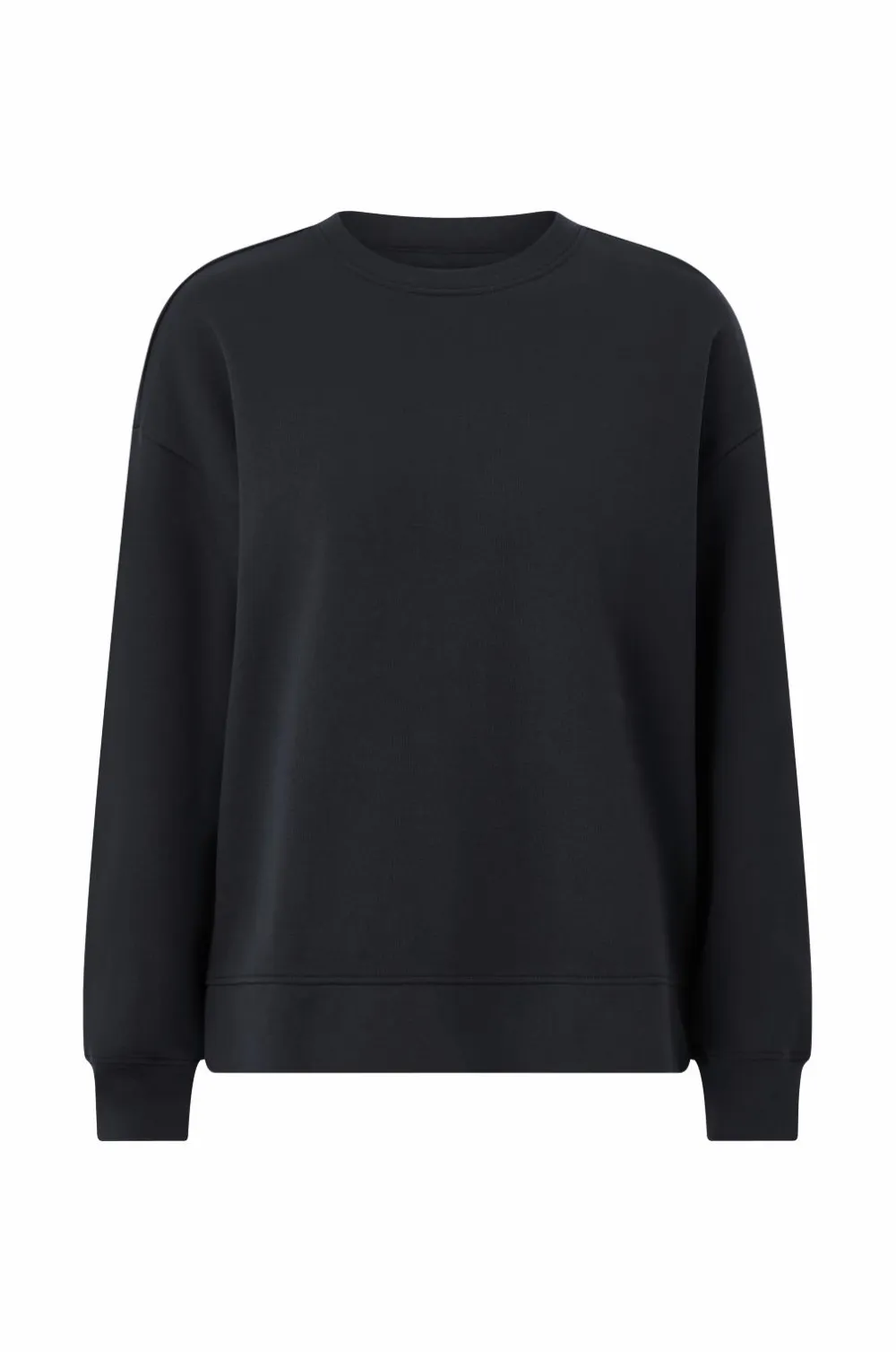 Ellos Sweatshirts & Hoodies>Collection Sweatshirt med børstet inderside sort